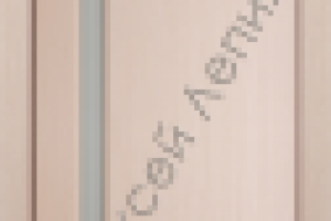 Светлая дверь со стеклом