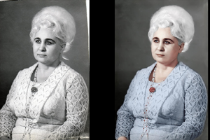 Перевод из чб в цвет