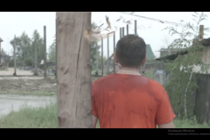 Попадание в столб