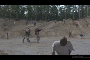 выстрелы в зомби