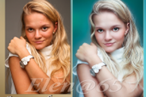 Ретушь фото.