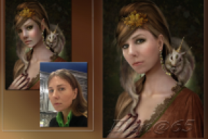 Художественный фотомонтаж.