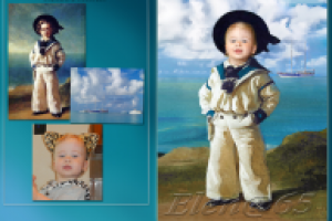 Художественный фотомонтаж.