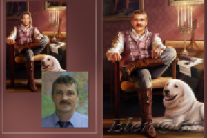 Художественный фотомонтаж.