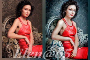 Ретушь фото.