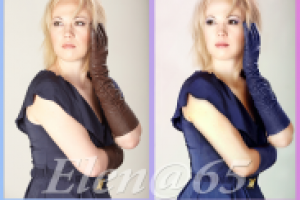 Ретушь фото.