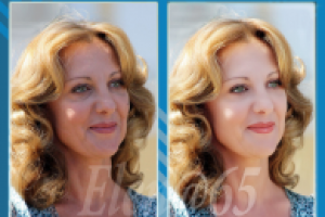 Ретушь фото актрисы Елены Яковлевой.