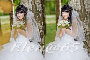 Ретушь фото.