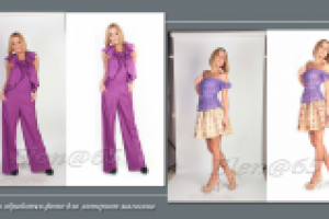 Обработка фото для интернет-магазина.