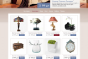 Магазин вдохновения. 2 вариант. Дизайн главной