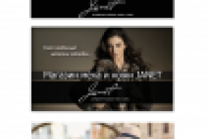 Дизайн баннеров для магазина женской одежды