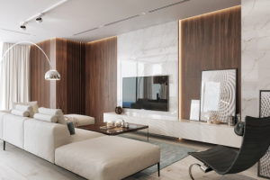 Дизайн гостиной-студии (Алупка)