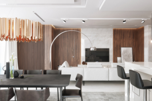 Дизайн гостиной-студии (Алупка)