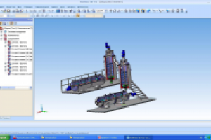 Оборудование агрегата стабилизации нитратов целлюлозы по чертежу