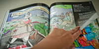 Иллюстрация для журнала "Культ Личности"