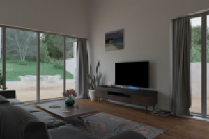 визуализация интерьера частного дома - 3ds max + Ps