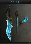 Сет оружия (для Lineage 2): древний меч, рапира, арбалет