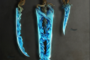 Сет оружия (для Lineage 2): меч, двуручный меч, кинжал