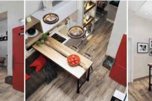 Дизайн проект Дома в лесу. Столовая