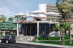 3D Визуализация Проекта Кафе The Dome