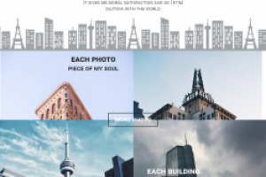 Сайт фотографа в Нью-Йорке