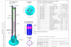 дымовая труба с двумя газоотводящими стволами