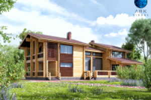 Дом из бруса