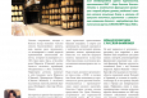 Журнал "НАПИТКИ". Корректура.