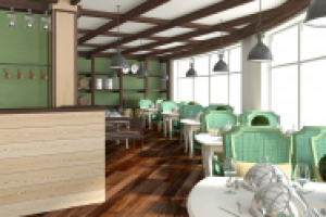 Разработка дизайн интерьера ресторана для ТРЦ, г.Зеленоград