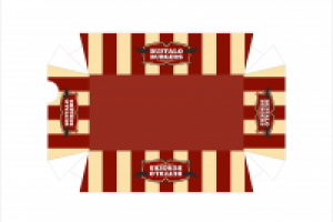 Разработка фирменной упаковки для fast-food, г.Сочи