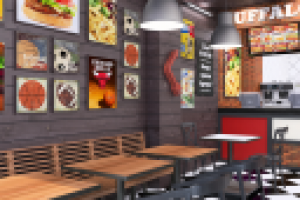 Разработка дизайн-проекта для "Buffalo Burgers"