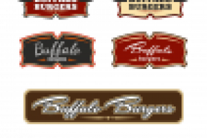 Разработка логотипа для ресторана fast-food, г. Сочи