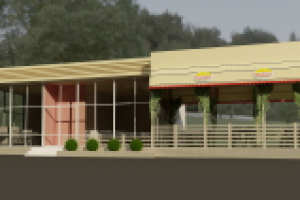 Разработка дизайна фасада для MealWay, г.Сочи