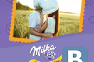 Конструктор слайд-ролика Milka Movie Maker (промо-приложение для