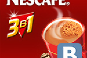 Nescafе 3в1 (новогоднее промо-приложение для ВКонтакте)