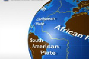 Карта литосферных плит