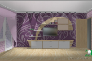 3д проектирование мебели на заказ в гостинную