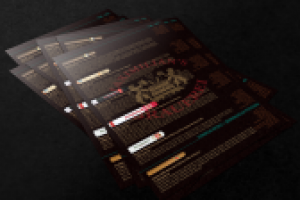 Вкладка в меню. Сигары