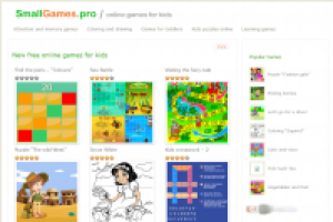 Online game for kids