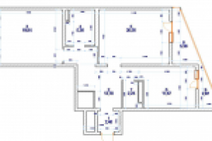 Пример обмерного плана, ЖК КАН