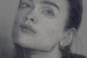 Обработка в стиле пастельной живописи