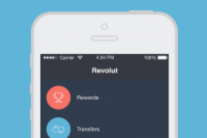 концепты оформления приложения REVOLUT