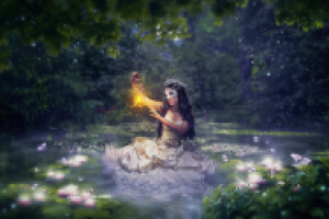 Перевод урока Таинственная девушка