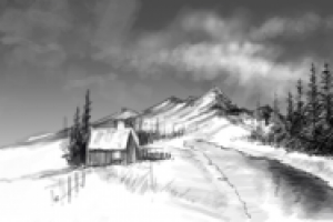 рисунок на планшете CorelPainter