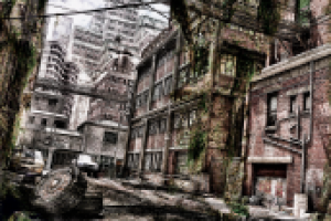 Заброшенный город