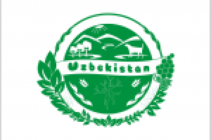Логотип для экологической продукции Узбекистана