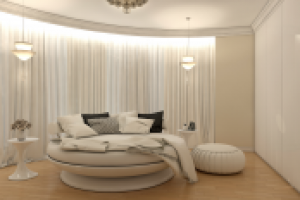 круглая спальня