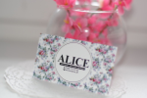 Визитка для интернет-магазина одежды