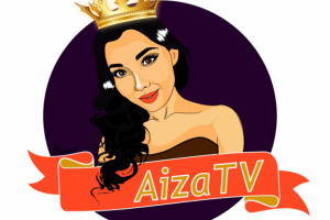 Арт-логотип для YouTube канала AizaTV