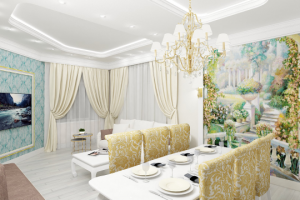 Гостинная в жилом доме г. Белгород